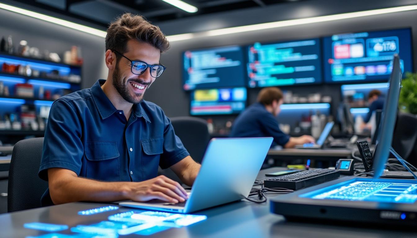 découvrez où trouver une réparation d'ordinateur rapide et fiable près de chez vous pour résoudre vos problèmes informatiques efficacement.