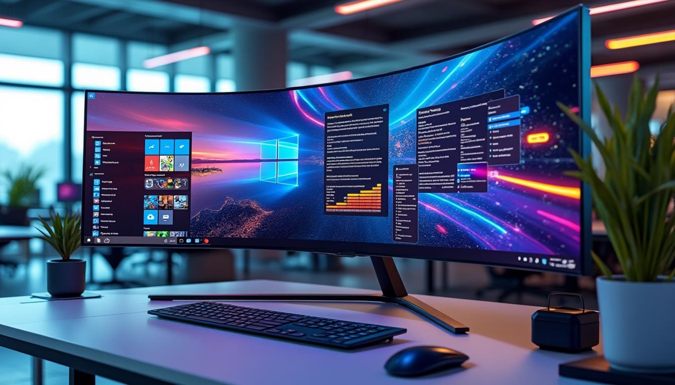 découvrez les avantages et les différentes utilisations d’un écran d’ordinateur incurvé en 2026, pour une expérience visuelle immersive et confortable.
