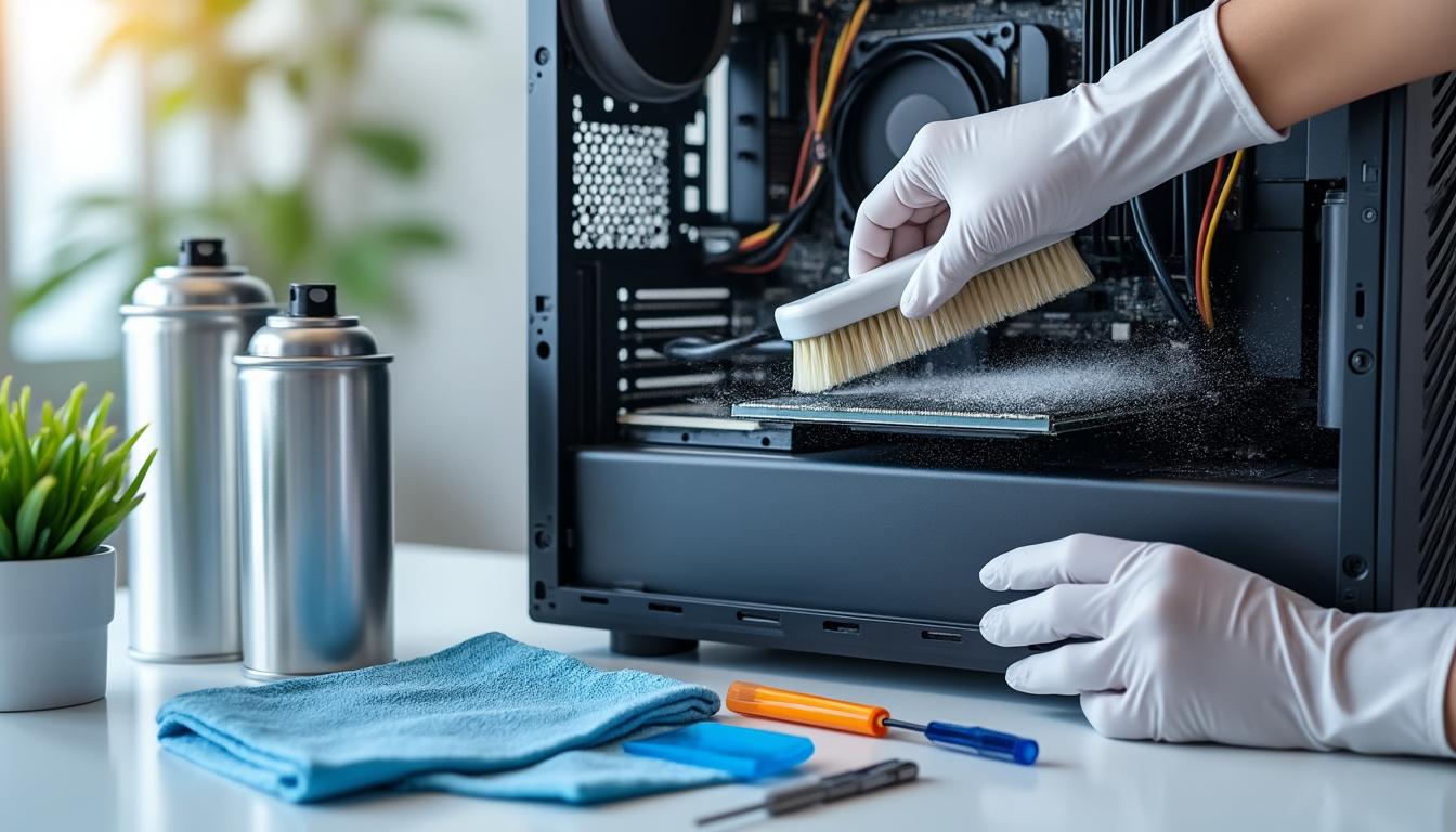 découvrez des astuces simples et efficaces pour nettoyer votre ordinateur, optimiser ses performances et prolonger sa durée de vie.