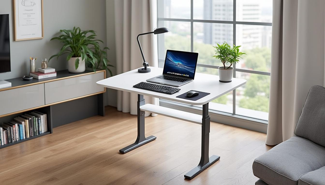 découvrez nos conseils pour choisir la table ordinateur portable idéale, adaptée à votre espace de travail, alliant confort, praticité et design.